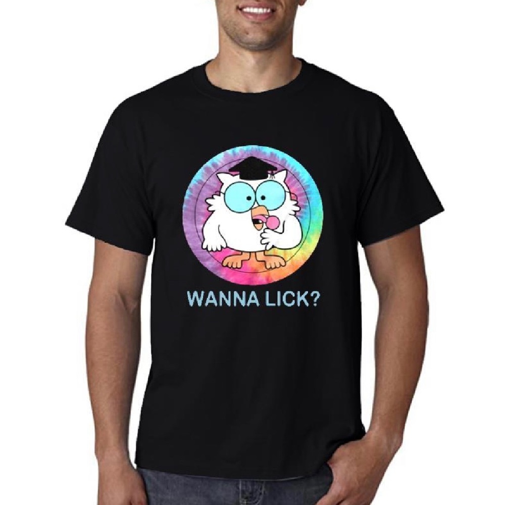 Wanna Lick Owl Tootsie Roll Shirt